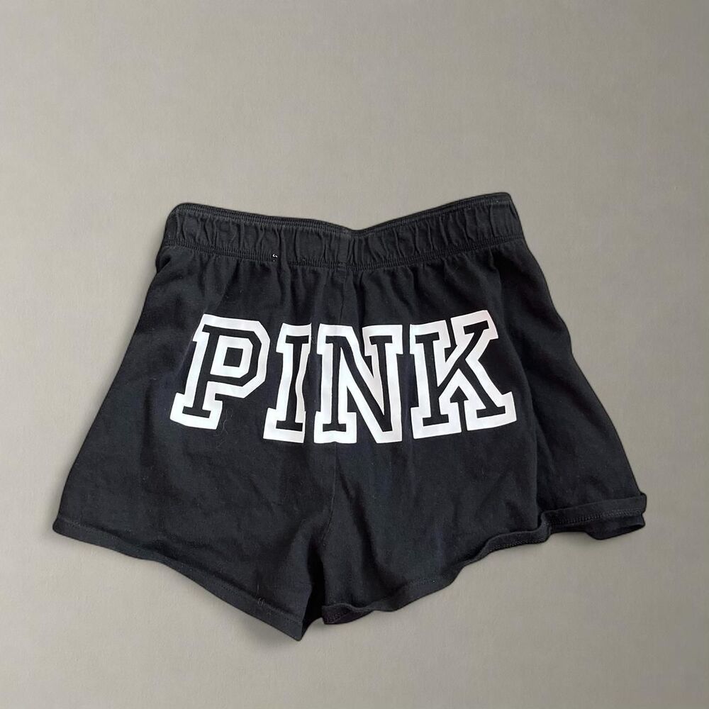 Victoria-s-secret Women's Black and Grey Shorts